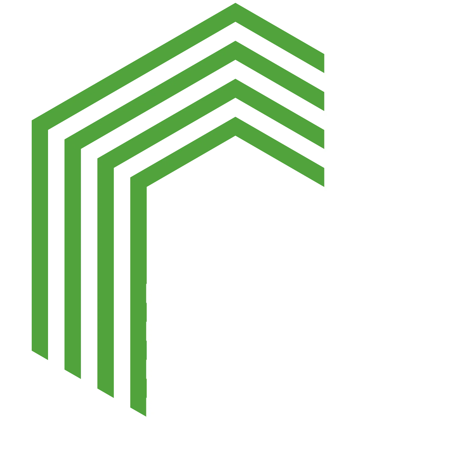 Logo Chartreuse digital - Blanc - Vert