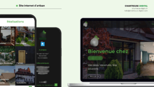 Chartreuse Digital - Création de site internet / web Portfolio 1 - Agence digital à Voiron