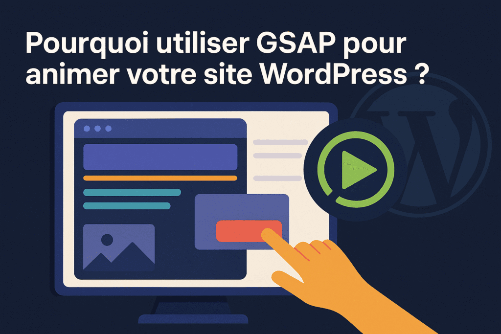 Animation d’un site WordPress avec GSAP ScrollTrigger
